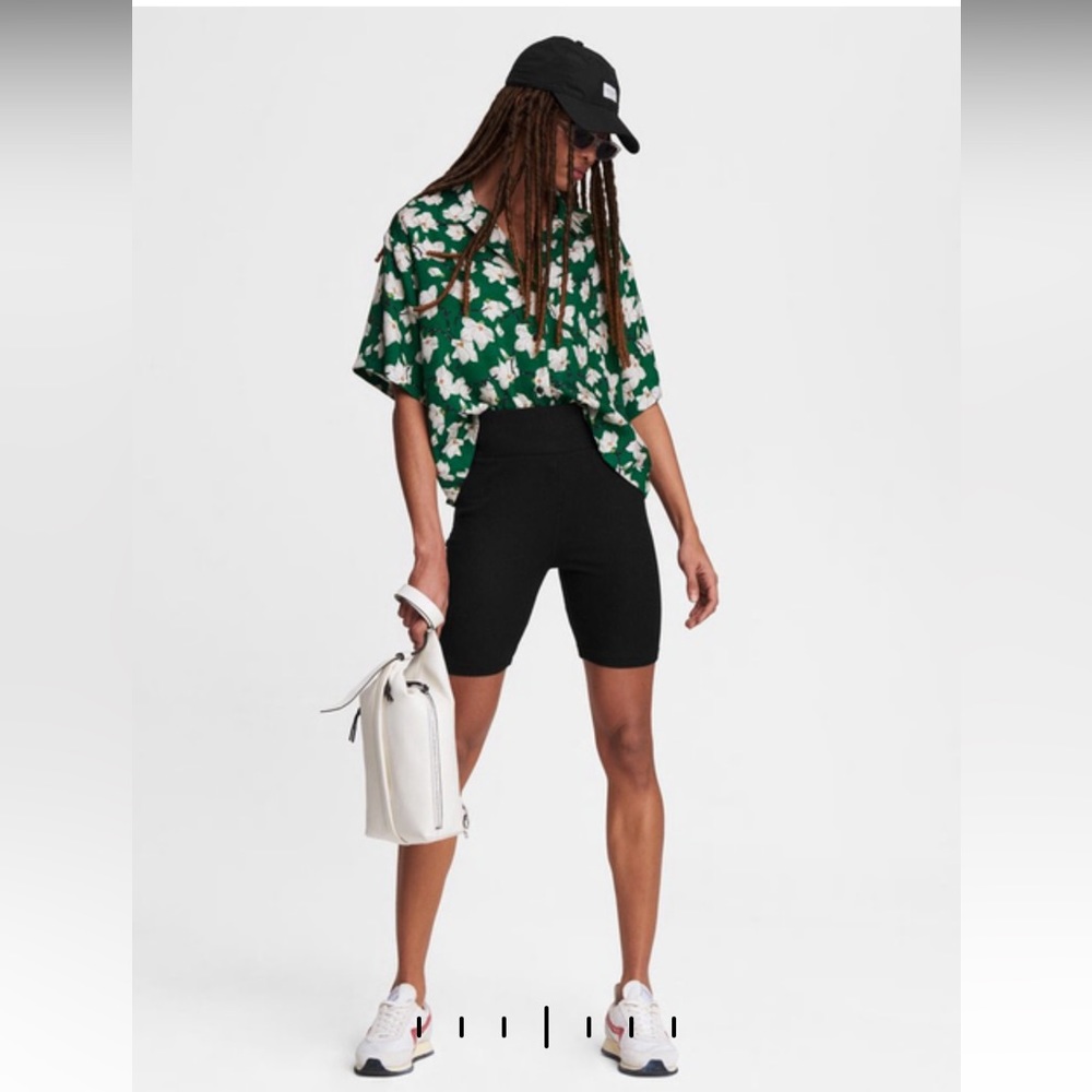 NWT Rag & Bone Knit Rib Bike Short